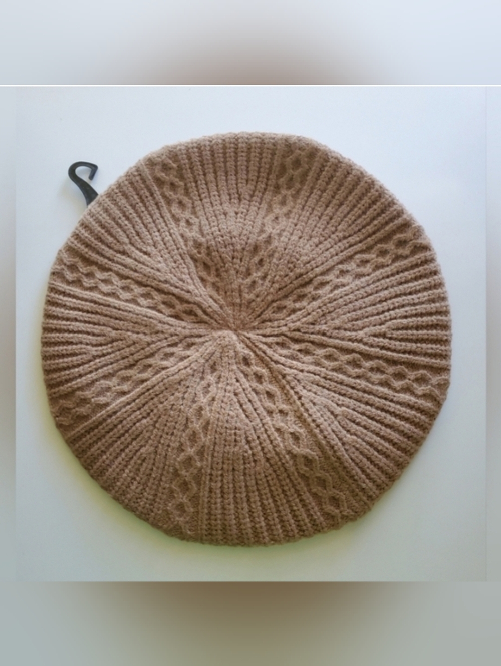 Solid Tan Beret